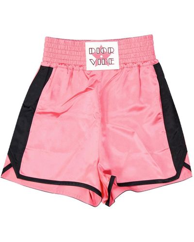 Dior Pantalones cortos de satén - Rosa