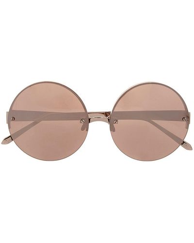 Linda Farrow Luxus -Sonnenbrille - Pink
