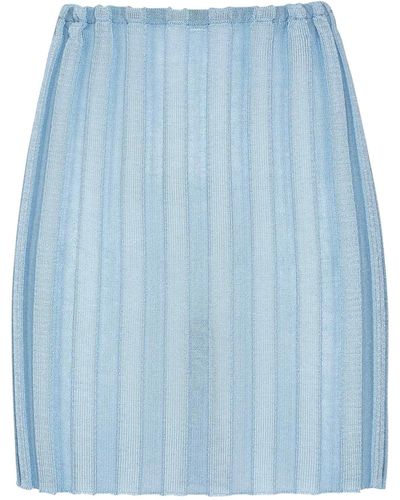 a. roege hove Katrine Mini falda - Azul