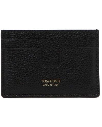 Tom Ford Herren leder kreditkartenetui - Weiß