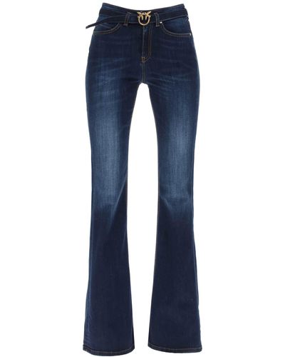 Pinko 'Flora' Bootcut Jeans - Blau