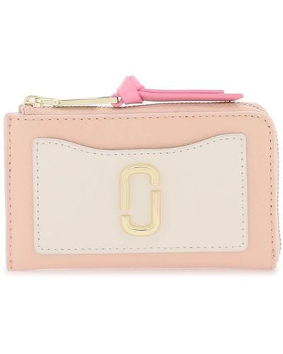 Marc Jacobs Das Utility Snapshot Top Zip Multi Wallet - Pink