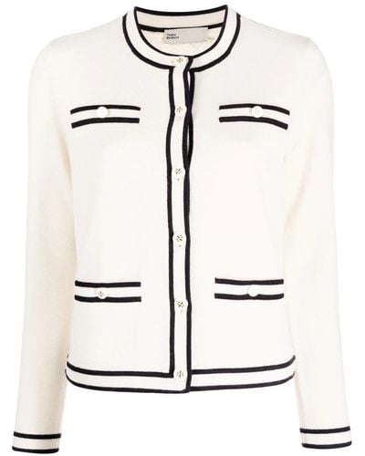 Tory Burch Woman French Cream Sweater 146098 - Wit