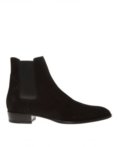 Saint Laurent Shoes > boots > chelsea boots - Noir
