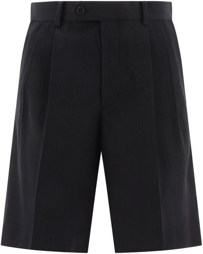 AURALEE Pantalones cortos de lana - Negro