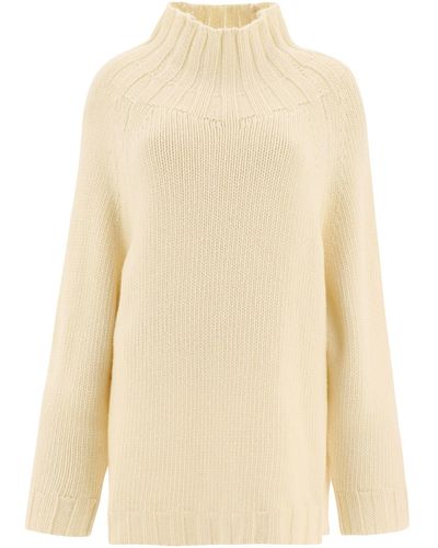 Aspesi Gerippter Pullover - Naturel