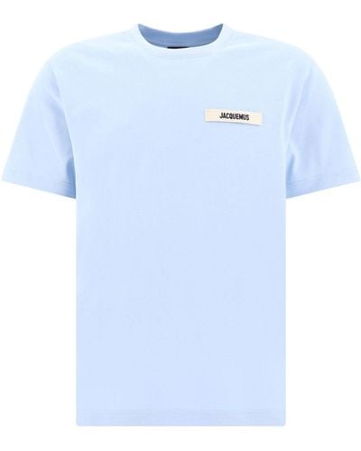 Jacquemus Le T -Shirt Grain T -Shirt - Blau