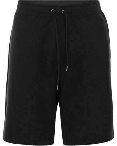 Polo Ralph Lauren Shorts a doppia maglia - Nero