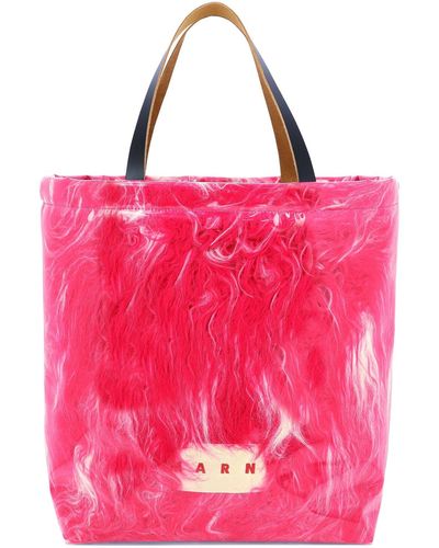 Marni Tribeca Einkaufstasche - Pink