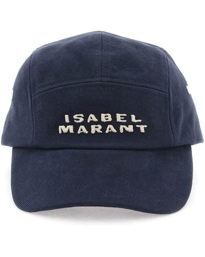 Isabel Marant Tedji Baseball Cap - Bleu