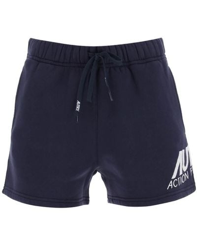 Autry 'icon' Sweatshorts - Blauw