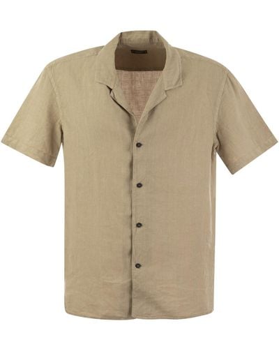 Peserico Camicia di lino - Neutro