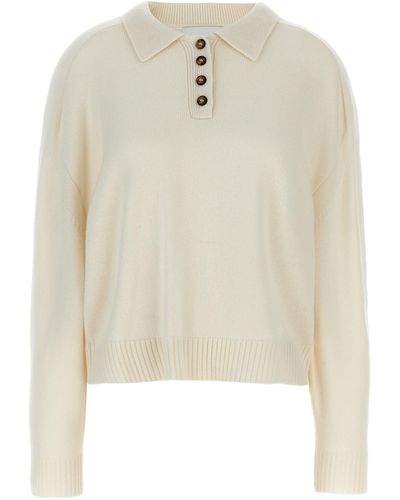 Loulou Studio 'Homere' Pullover - Weiß