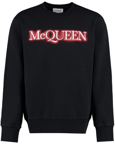 Alexander McQueen Logo Trui - Zwart
