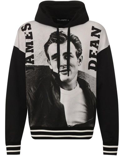 Dolce & Gabbana Sudadera James Dean - Negro