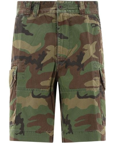 Polo Ralph Lauren Camo Cargo Shorts - Groen