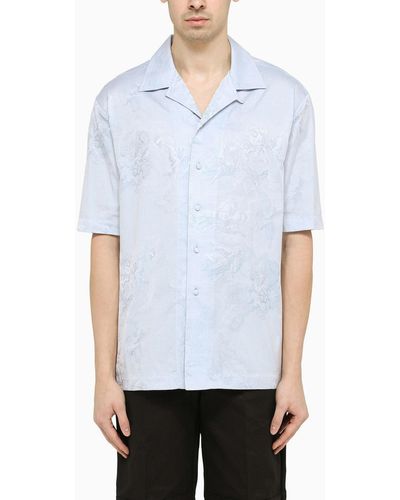 Off-White c/o Virgil Abloh Off Whitetm Light Blue Cotton Shirt