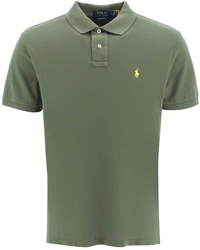 Polo Ralph Lauren Polo -Hemd mit Logo - Grün