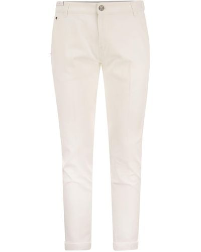 PT Torino Indie Slim Fit Jeans - Weiß