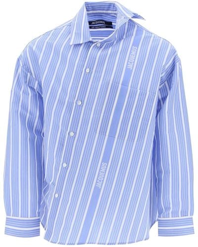 Jacquemus Camiseta revisada - Azul