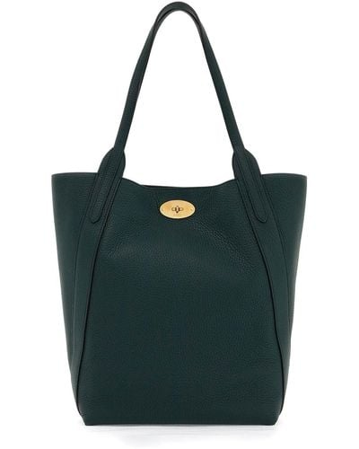 Mulberry Bosa Tote Bayswater hämmerte Leder - Grün