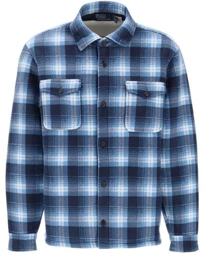 Polo Ralph Lauren Checkt Overshirt - Blauw