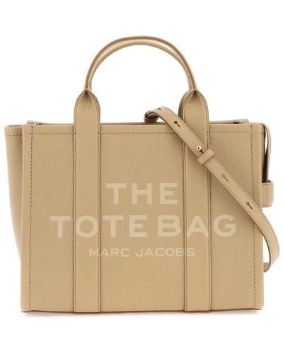 Marc Jacobs Le petit sac fourre-tout en cuir - Neutre