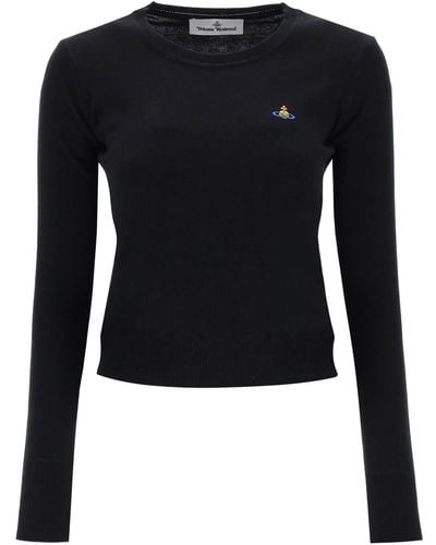 Vivienne Westwood Sticked Logo Pullover - Zwart