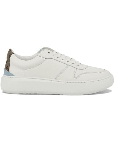 Herno Sneakers With Monogram - White