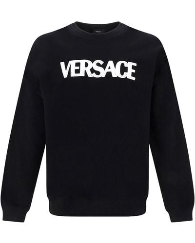 Versace Logo Sweatshirt - Blauw