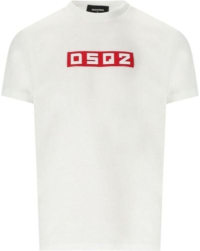 DSquared² Dsq2 cool fit White T -Shirt - Weiß