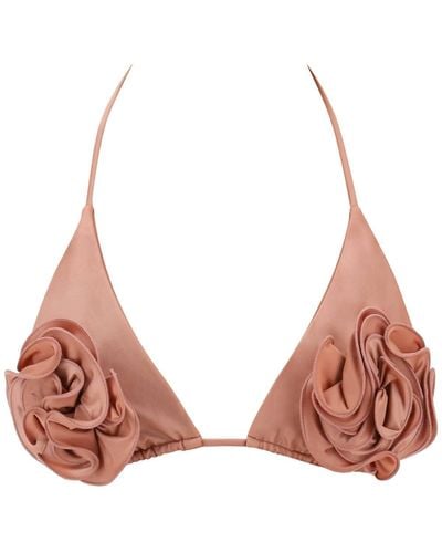 Magda Butrym Floral Print Bikini - Pink
