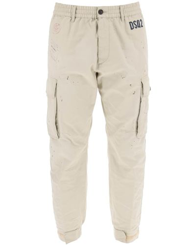 DSquared² Pantalones cortos de carga de Chipre - Neutro