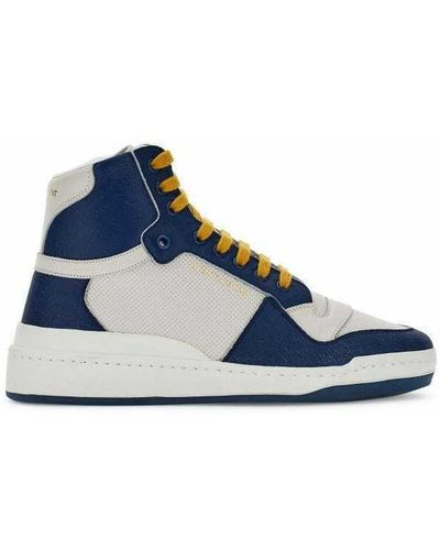 Saint Laurent Shoes > Sneakers - Blauw