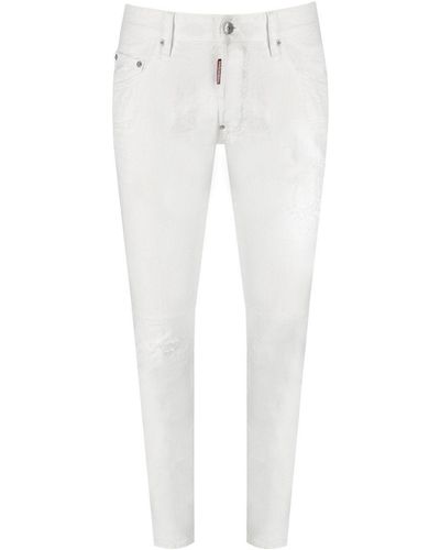 DSquared² Bull Skater Jeans - White