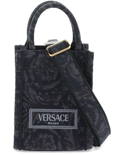 Versace Athena Barocco Mini -Tasche - Schwarz