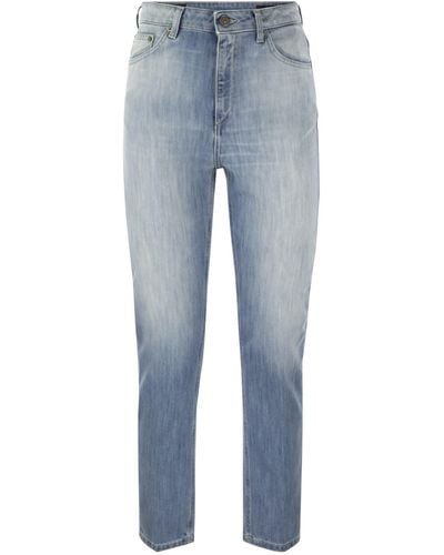 Dondup Cindy Regular Stretch Denim Jeans - Blu