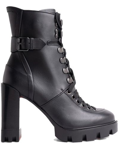 Christian Louboutin Macademia Stiefel - Schwarz