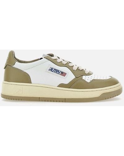 Autry White Leder WB31 Sneakers - Weiß