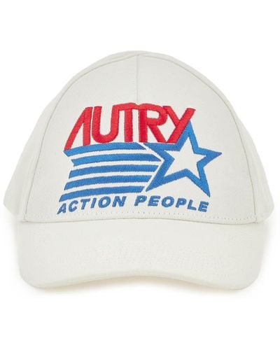 Autry 'Iconic Logo' Baseballkappe - Weiß