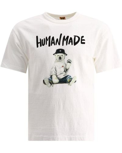 Human Made Menschlich gemacht "#16" T -Shirt - Weiß