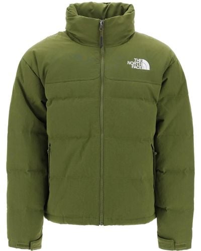 The North Face La chaqueta de ripstop nuptse de ripstop de 1992 - Verde