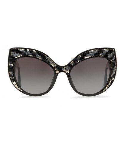 Dolce & Gabbana Cat Eye Zonnebril - Grijs