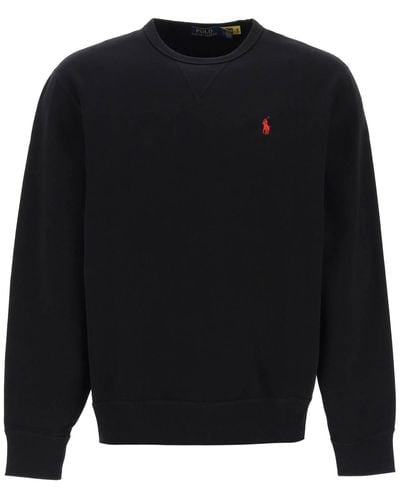 Polo Ralph Lauren Rl Sweatshirt - Zwart