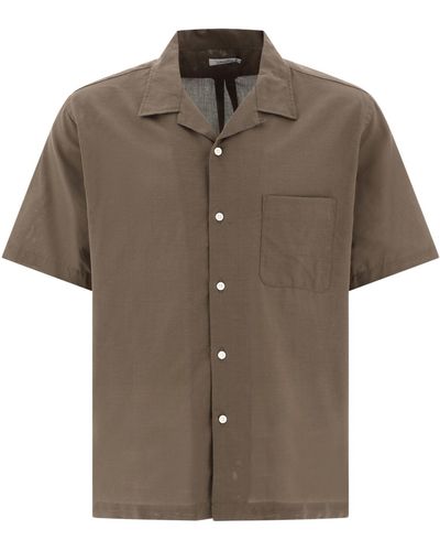 Nanamica "Panama" Shirt - Brown