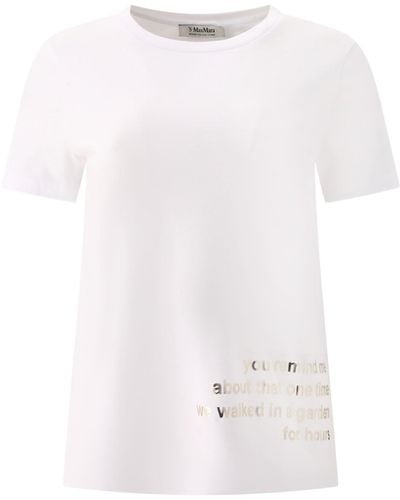 Max Mara Max Maras Aris T -Shirt - Weiß
