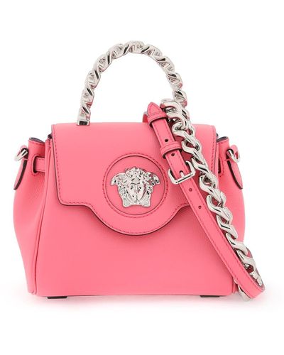 Versace 'la Medusa' Kleine Handtasche - Roze