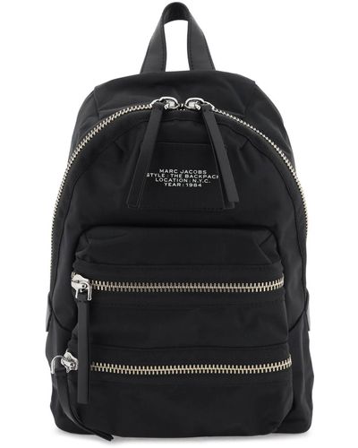 Marc Jacobs De Biker Nylon Medium Backpack - Zwart