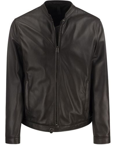 Tagliatore Lambskin Jacke - Schwarz