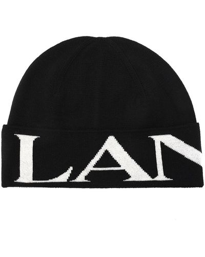 Lanvin Sombrero de lana de - Negro